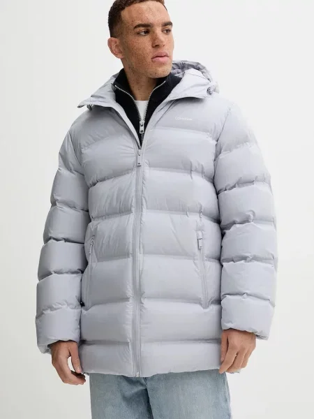 Calvin Klein geacă de puf gri