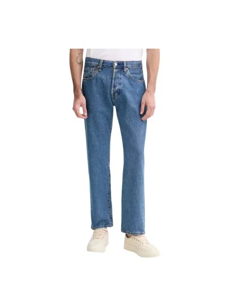 Szerokie jeansy Levi's 501 niebieskie