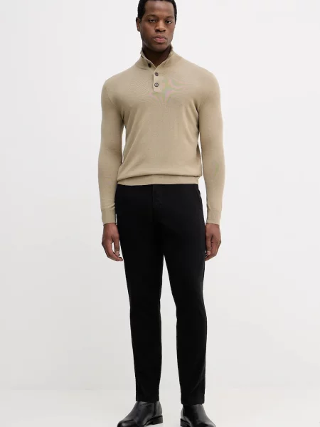 Штани Sisley облягаюче сірий