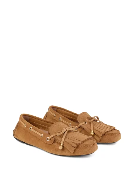 Pantofi loafer Jimmy Choo maro