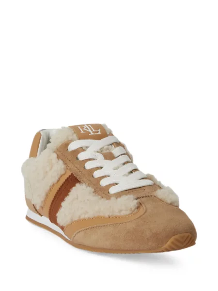 Szarvasbőr sneaker Lauren Ralph Lauren