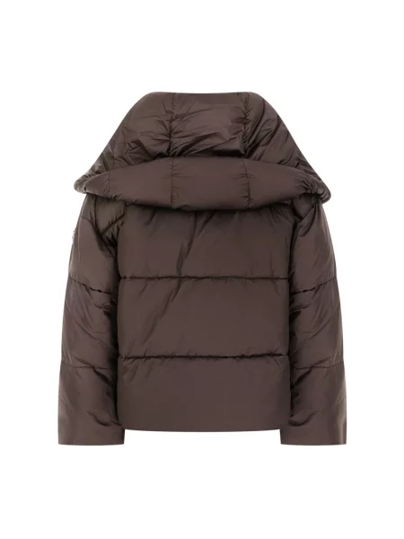 Kurtka puchowa Michael Kors brązowa