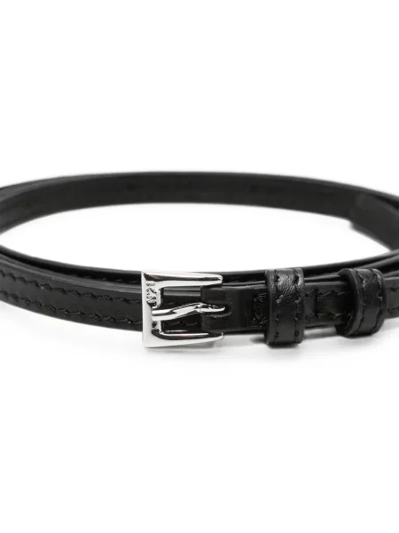 Cu centură curea N°21 din piele cu cataramă negru