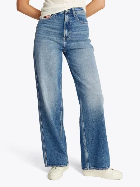 Tommy Jeans Džínsy CLAIRE denim modrá