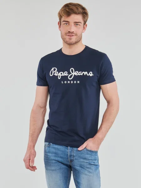 Tričko Pepe Jeans modrá