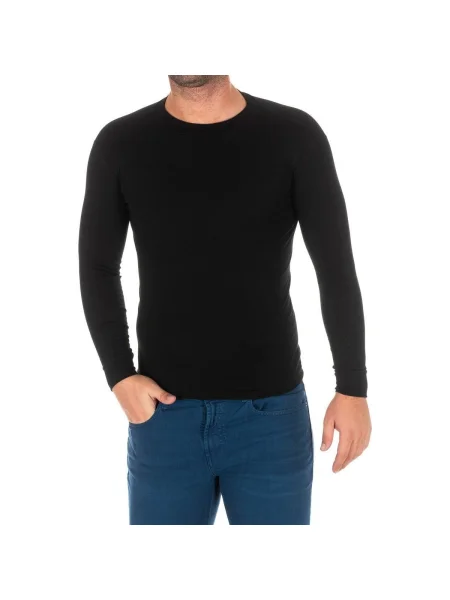 Hosszú ujjú póló Kisses&love fekete