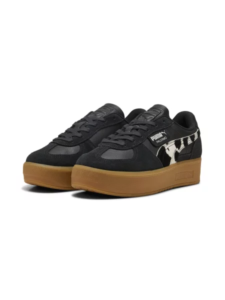 Sneakersy Palermo Elevata Wild Instinct czarne
