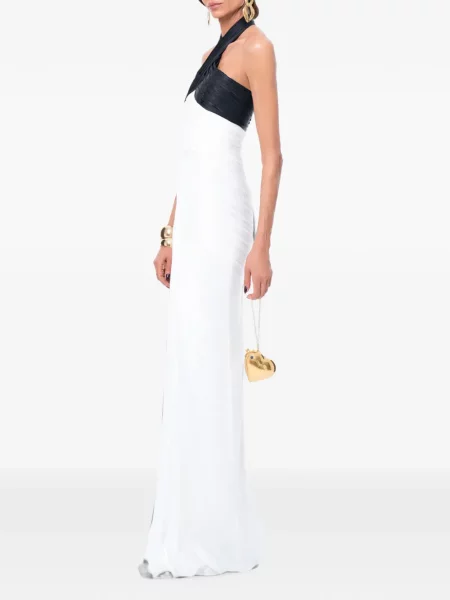 Rochie maxi Ana Radu cu volane alb