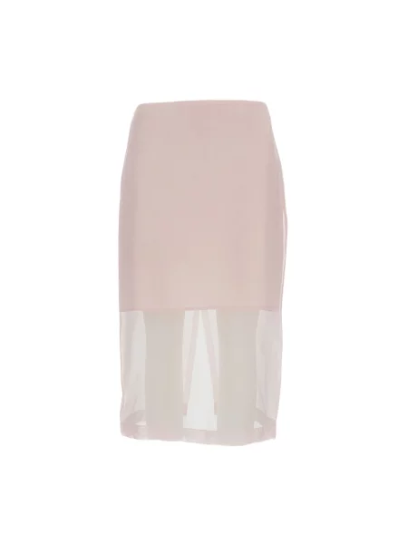 Spódnica midi Federica Tosi różowa