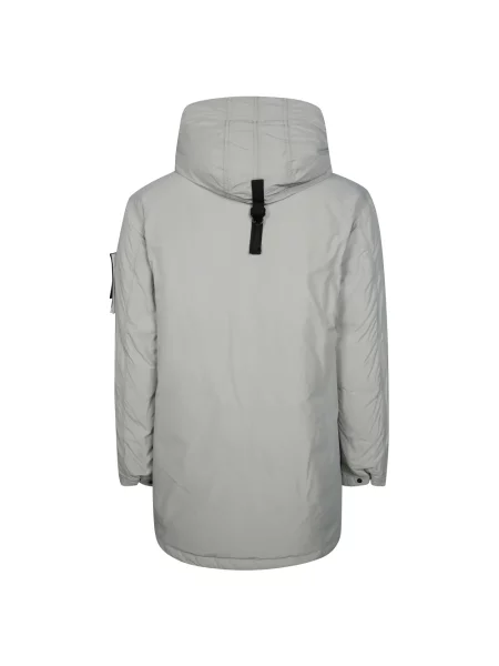 Płaszcz Stone Island z kamieniami beżowy