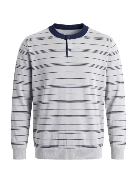Vantory Pulover bleumarin / deschis gri