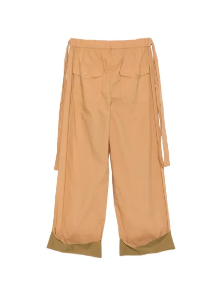 Pantaloni Ulla Johnson cu legături maro