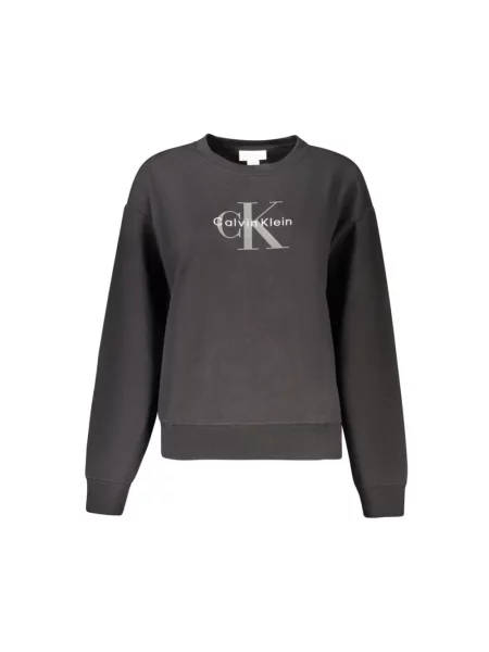 Calvin Klein Jeans bluza z nadrukiem czarny