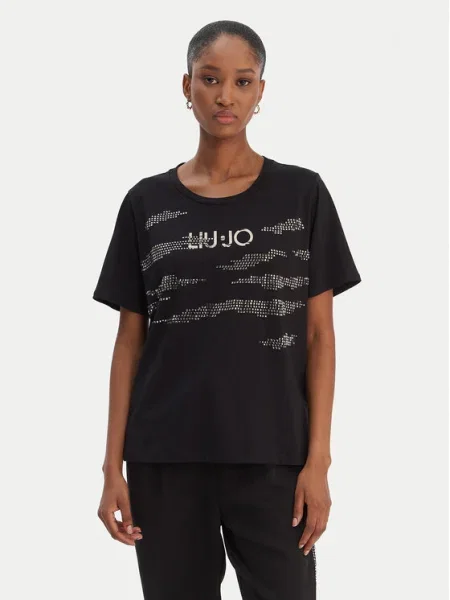 Тениска Liu Jo Sport черно