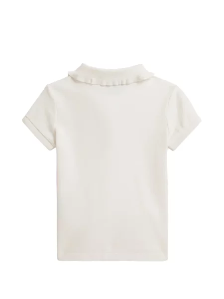 Tricou polo copii Polo Ralph Lauren alb