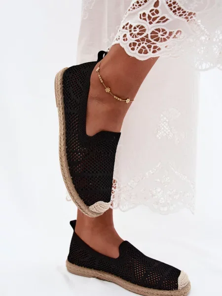 Espadrile Boto negru