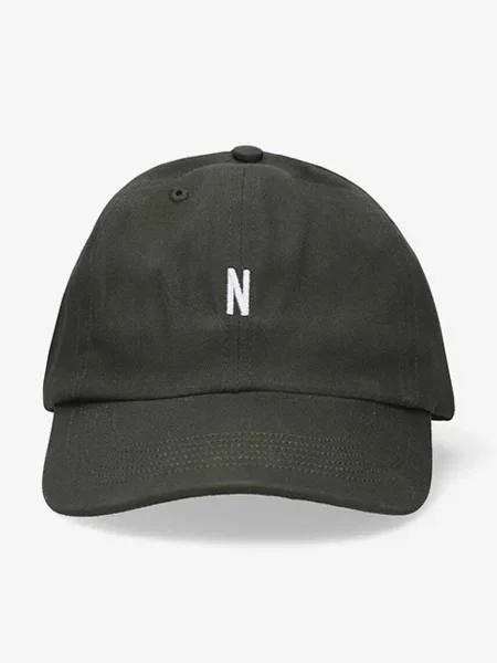 Кепка Norse Projects зеленая