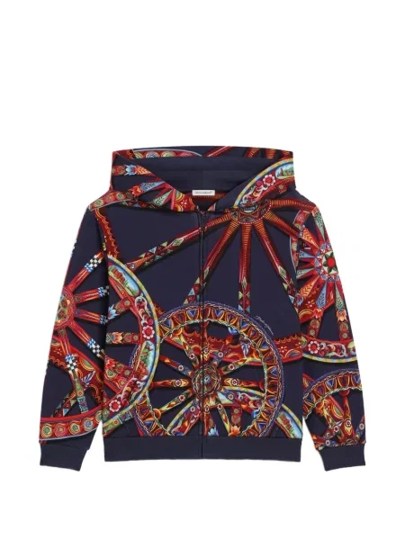 Bluza z kapturem dziecięca Dolce And Gabbana czarna