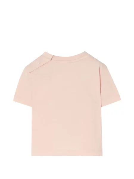 Gyerek póló Burberry rózsaszín