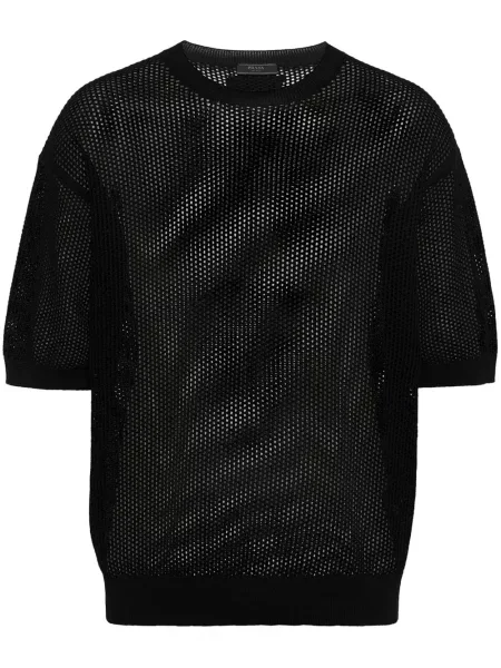 Pulover Prada scurt negru