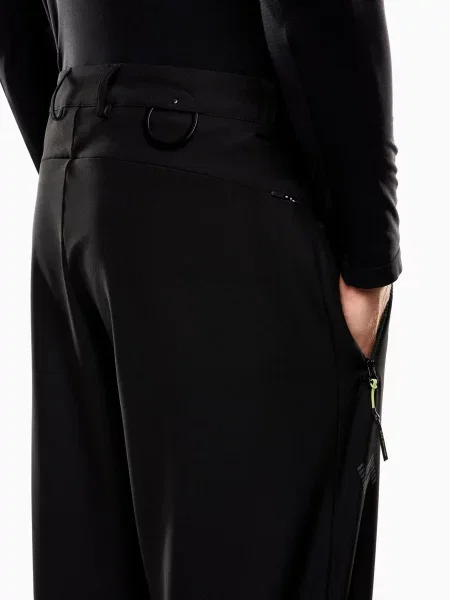 Штани спортивні поліестер/еластан чорний