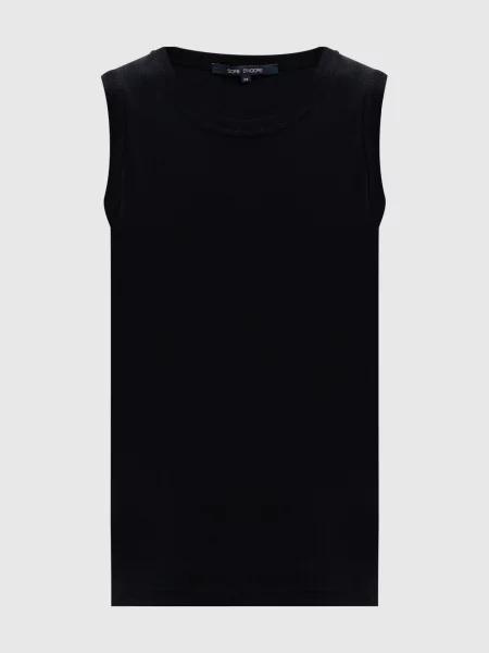 Майка в рубчик Sofie D`hoore чорна