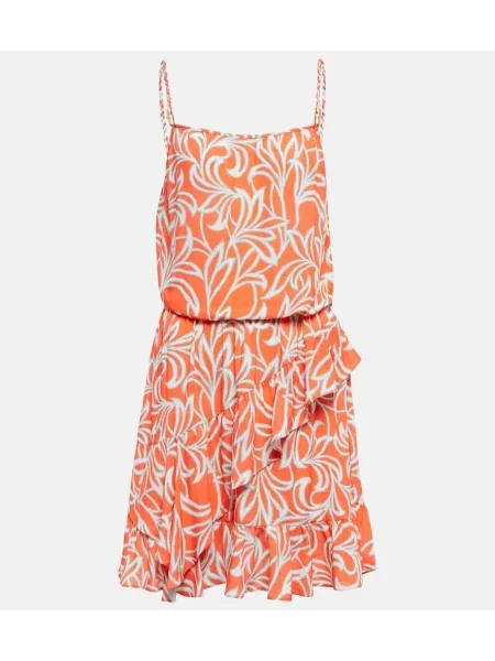 Rochie Heidi Klein cu imagine portocaliu