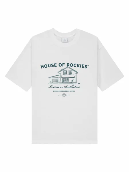 Pockies Póló H.O.P sötétzöld fehér