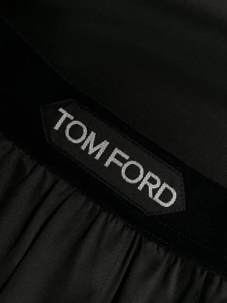 Hedvábné boxerky Tom Ford černé
