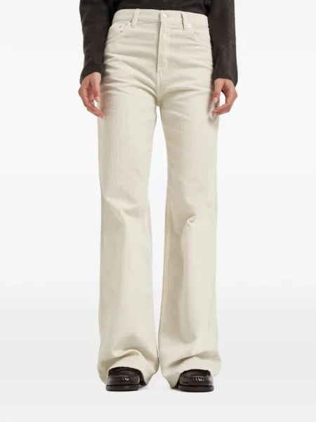 Pantaloni Haikure de catifea cord evazate