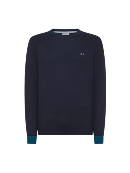 Sweter Sun68 niebieski