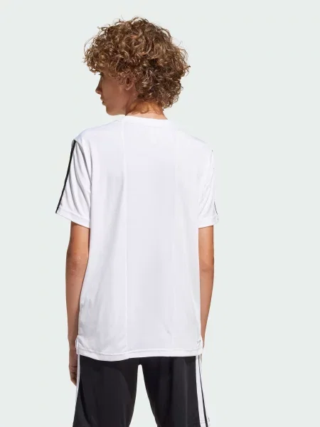 Дитяча Футболка adidas 3 Stripes перероблений білий