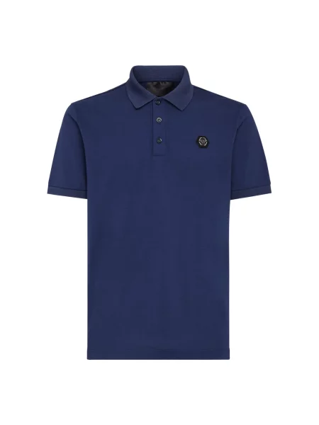 Koszulka polo Philipp Plein niebieska