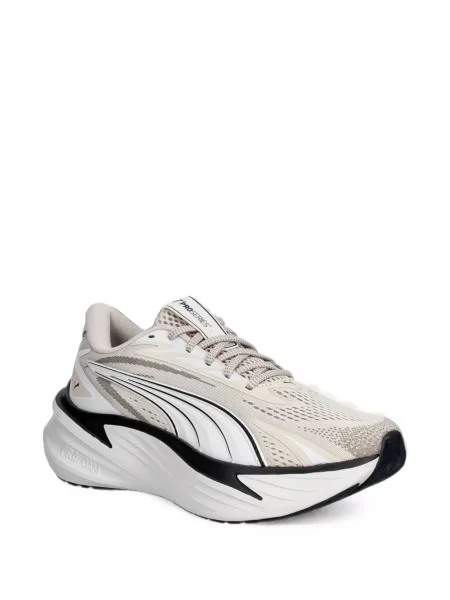 Sneakerși Puma plasă alb