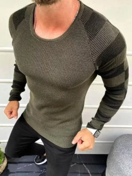 Pulover Dstreet kaki