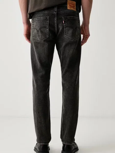 Levi's дънки slim taper мъжки SLIM FIT STRAIGHT сиво