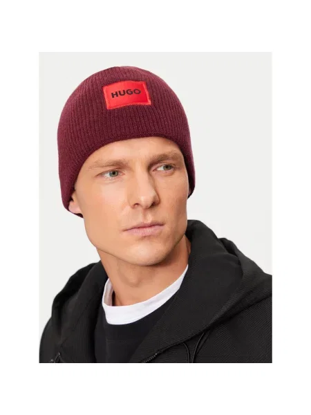 Шапка Hugo бордова