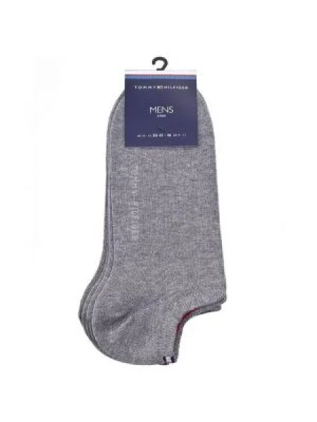 Tommy Hilfiger Комплект 2 чифта къси чорапи мъжки Сив