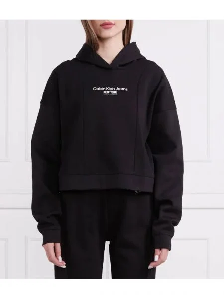 CALVIN KLEIN JEANS Hanorac negru