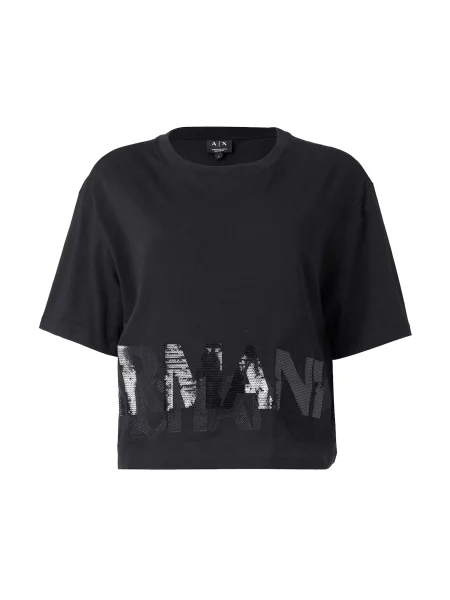 ARMANI EXCHANGE Majica črna