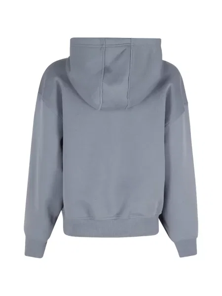 Hanorac cu glugă Adidas de jumătate de fermoar violet