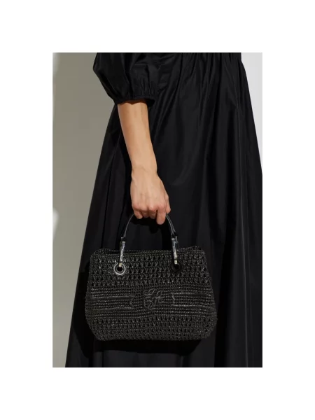 Torebka Emporio Armani skórzana czarna