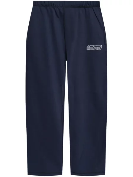 Pantaloni Kenzo albastru