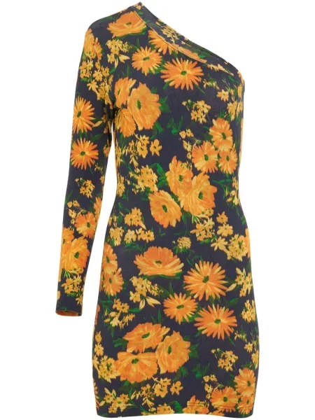 Rochie Balenciaga cu model floral cu imagine