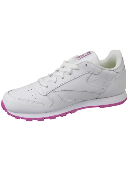 Buty sportowe dla dziewczynki Reebok Classic Leather białe