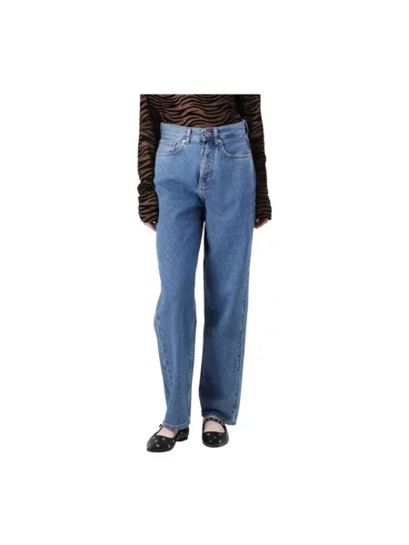 Boyfriendy Pepe Jeans niebieskie