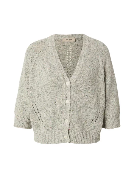 MOS MOSH Geacă tricotată MMLizet ecru verde / verde kiwi albastru