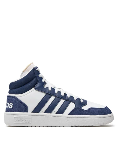 Sneakerși Adidas Hoops alb
