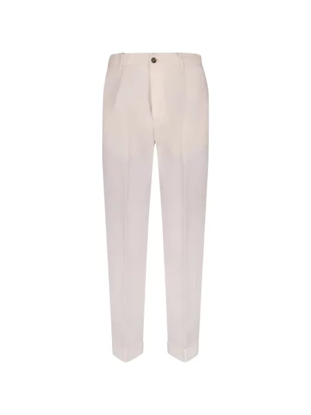 Pantaloni Dell'oglio cu buzunare cu clapetă