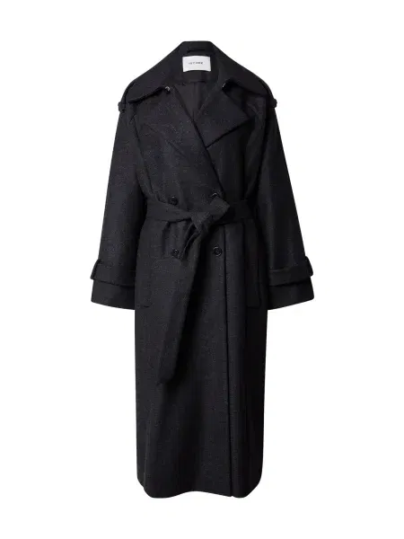 IVY OAK Vuneni kaput Caroline Ann siva